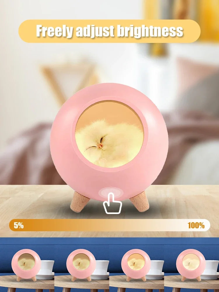 Bluetooth Speaker Night light Cute Cat Animal