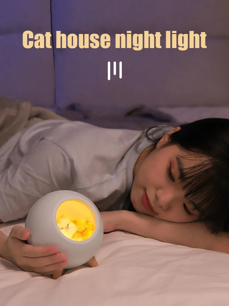 Bluetooth Speaker Night light Cute Cat Animal