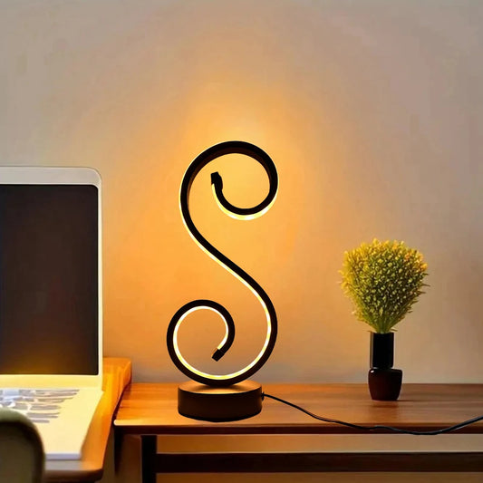 1PC Modern Simple Desk Lamp Bed Creative Three-color Dimming Decorative Desk Lamp