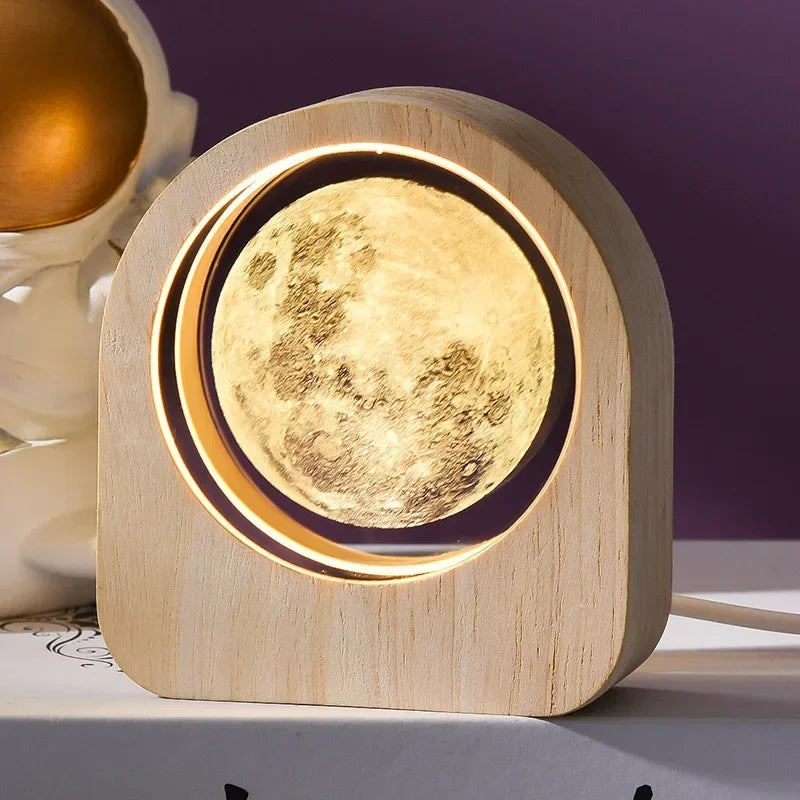 3D Crystal Glass Craft Decoration Laser Engraved Solar System