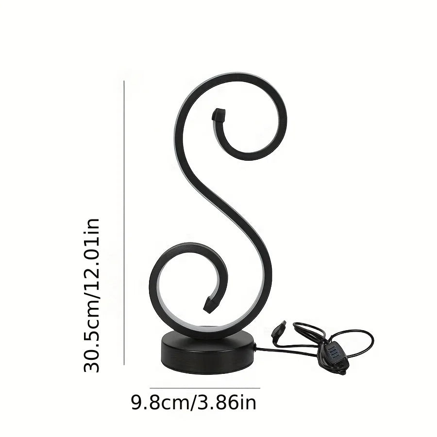 1PC Modern Simple Desk Lamp Bed Creative Three-color Dimming Decorative Desk Lamp