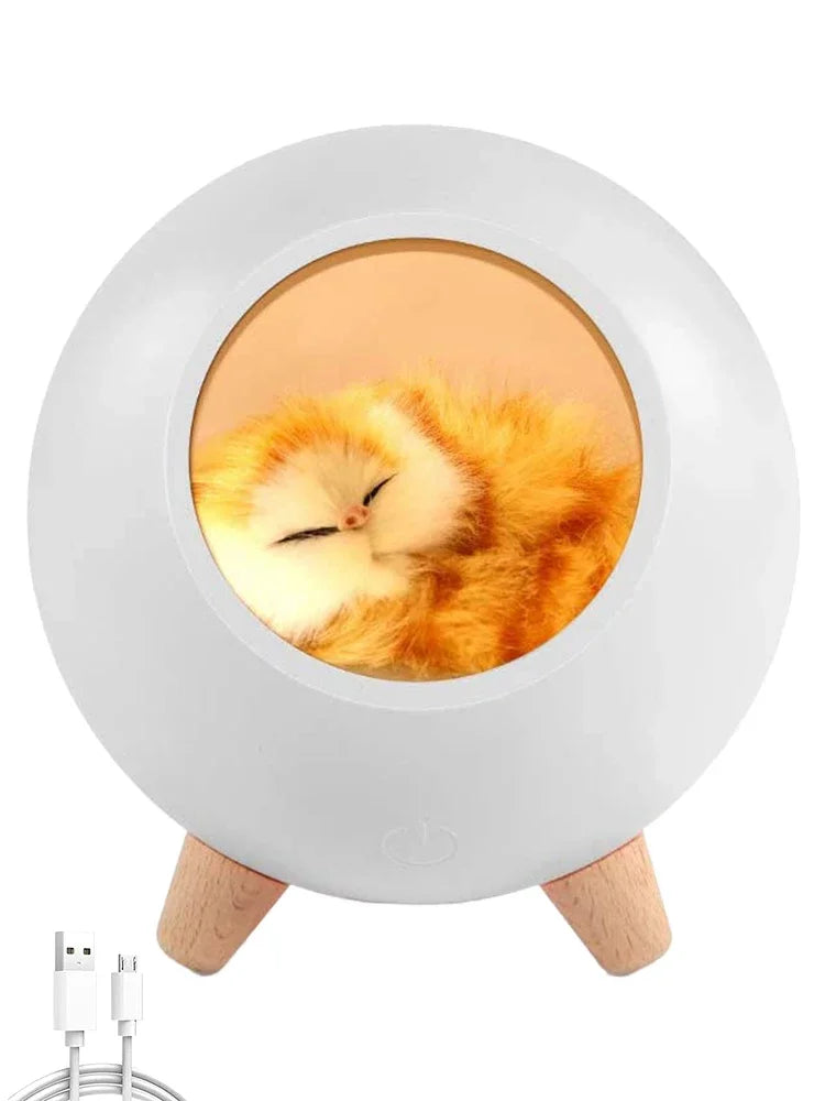 Bluetooth Speaker Night light Cute Cat Animal